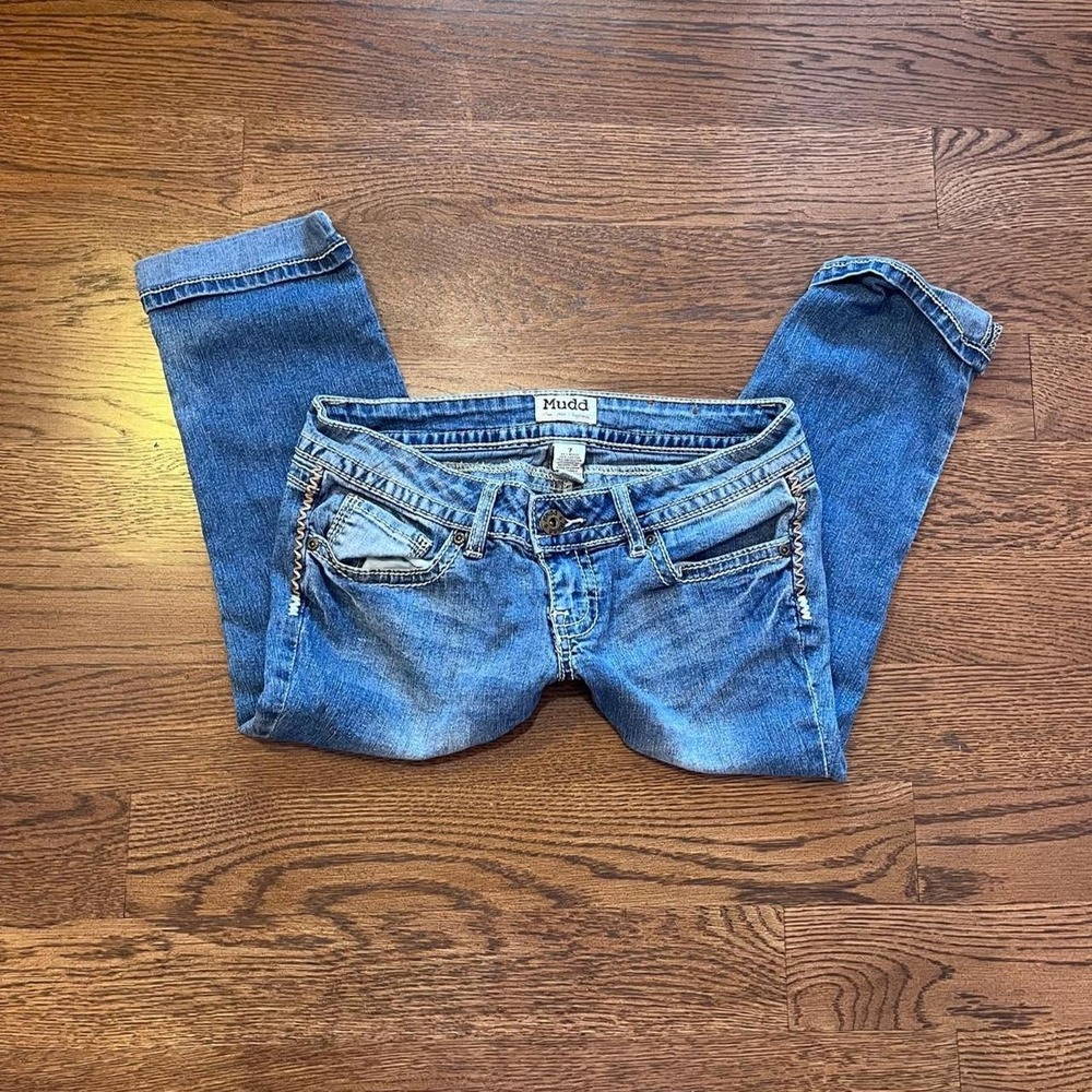 Y2K Mudd‎ Low Rise Capri Jeans Size 7